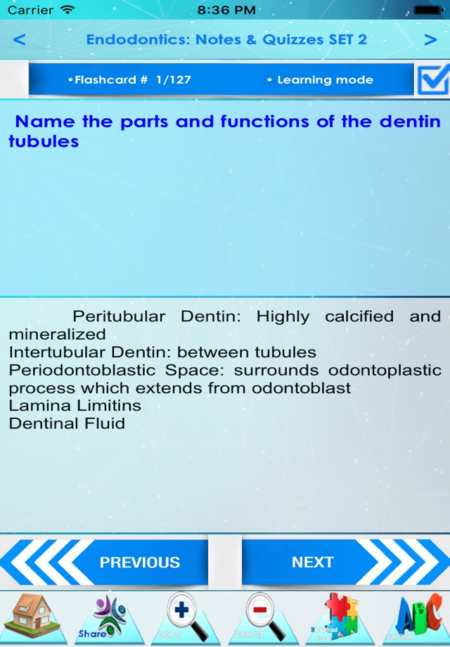 Endodontics Exam Review screenshot 2