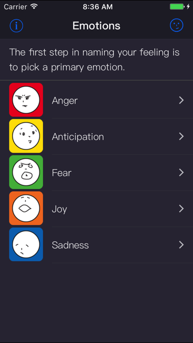 How to cancel & delete emotionary + by Funny Feelings ® from iphone & ipad 1