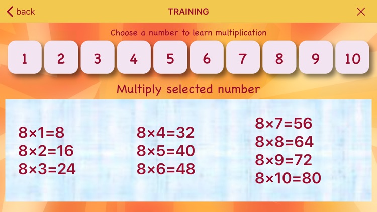 Multiplication improvement