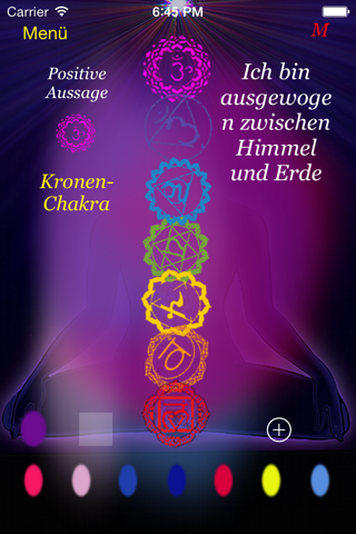 Chakra aura vision screenshot 2