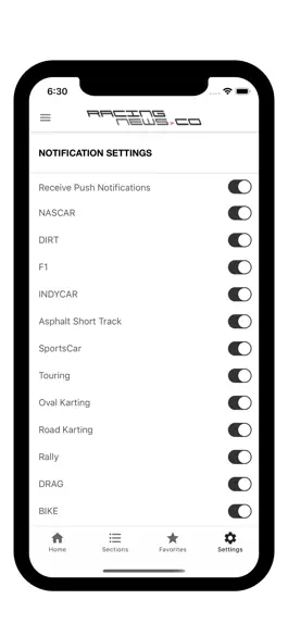 Game screenshot Racing News App hack