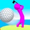 Pull to aim for a hole-in-one