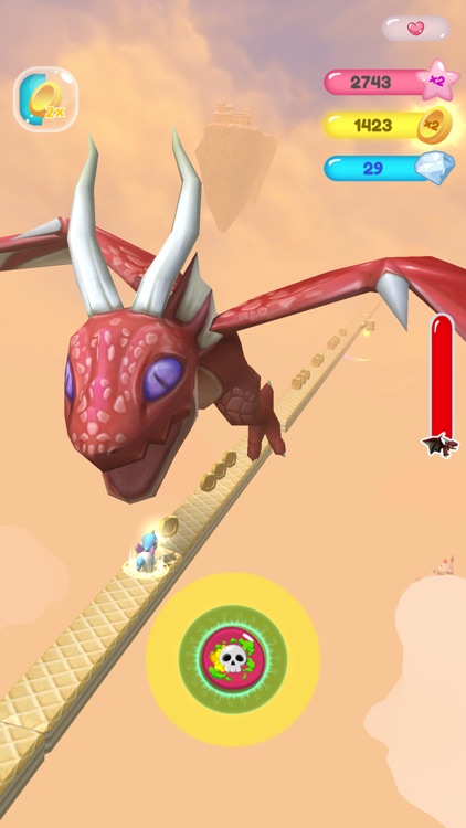 Princess Unicorn:Dragon Escape screenshot-9