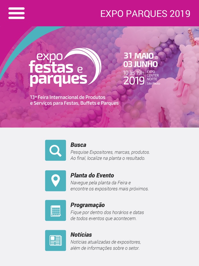 EXPO FESTAS E PARQUES 2019