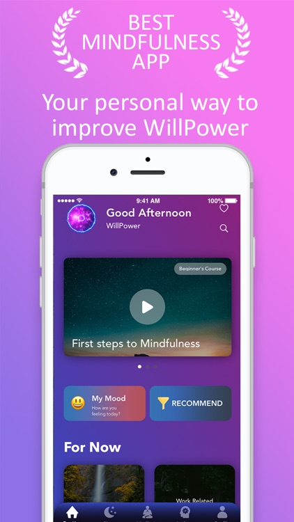 WillPower - Meditation & Sleep screenshot-0