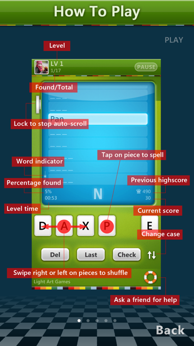 iSpellWord Game screenshot1