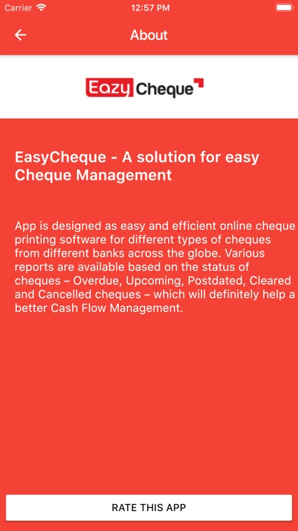 Eazy Cheque screenshot-4