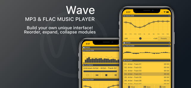 Wave - MP3 & FLAC Music Player(圖3)-速報App