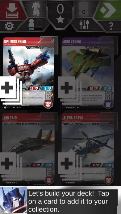 Transformers TCG Companion App screenshot 2