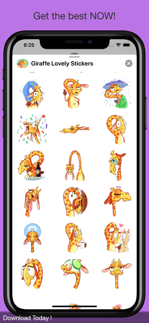 Giraffe Funny Stickers(圖4)-速報App