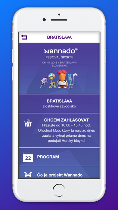 Wannado festival športu screenshot 4