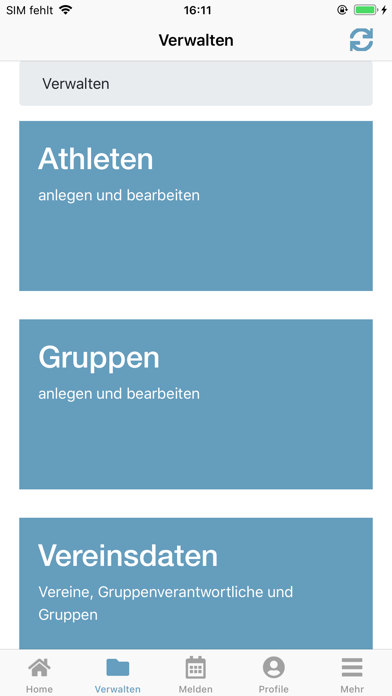 LAPS - Sportgruppenverwaltung screenshot 2