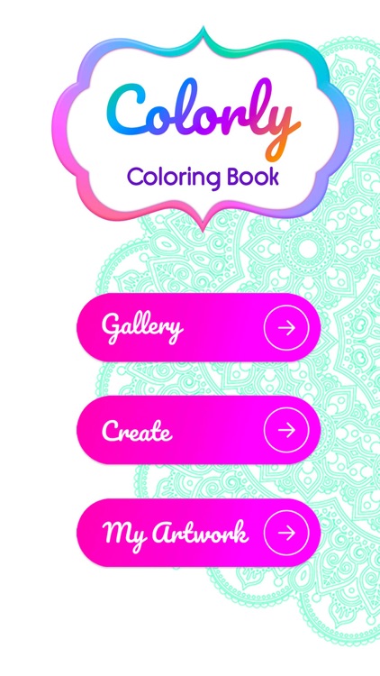 Draw Mandala Coloring Book screenshot-0