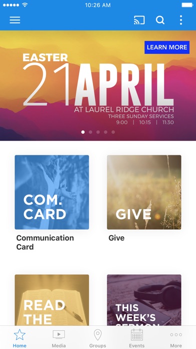How to cancel & delete Laurel Ridge Community Church from iphone & ipad 1
