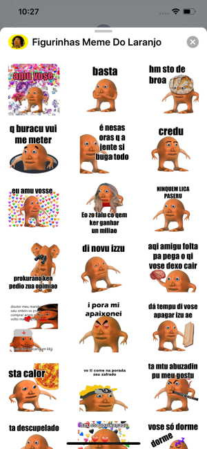 Figurinhas Meme Do Laranjo