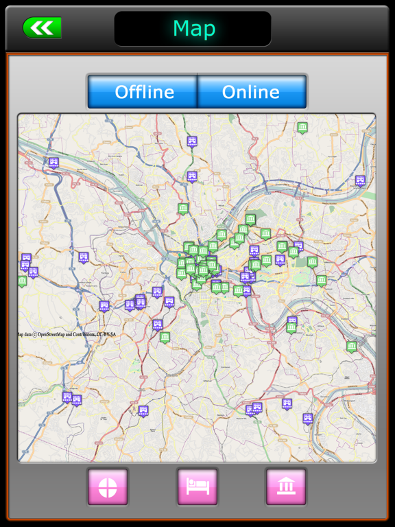 Pittsburgh Offline Map Guideのおすすめ画像3