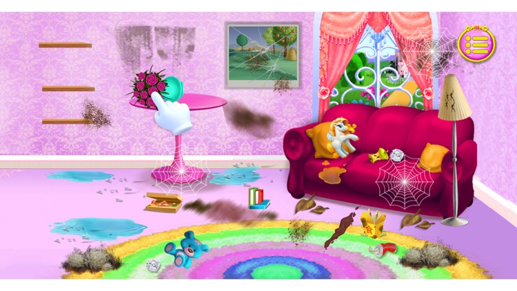 Princess Messy House Cleaning screenshot-4