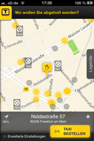 Taxi Deutschland screenshot 2