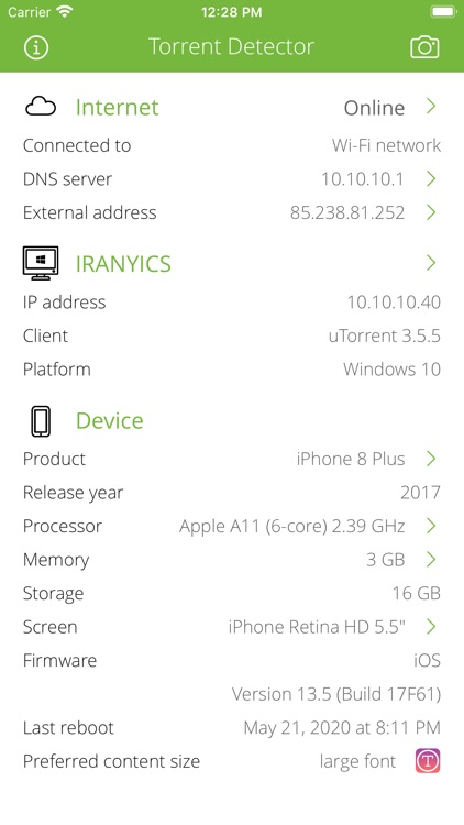 Torrent Detector