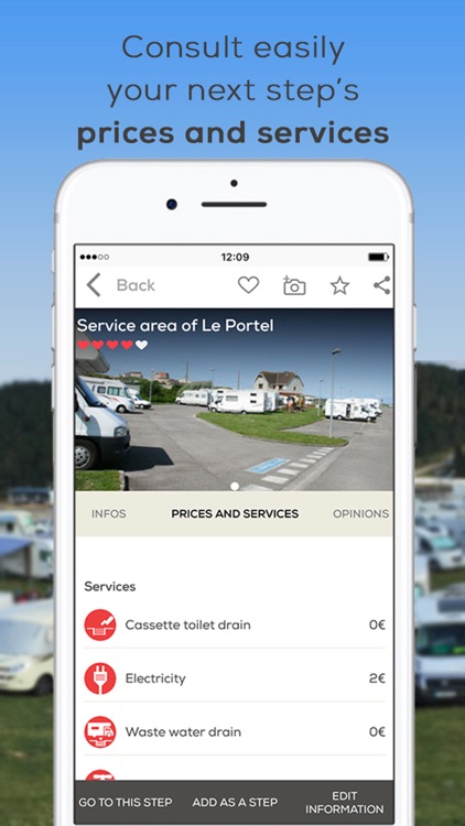 CaraMaps - Motorhome campsites