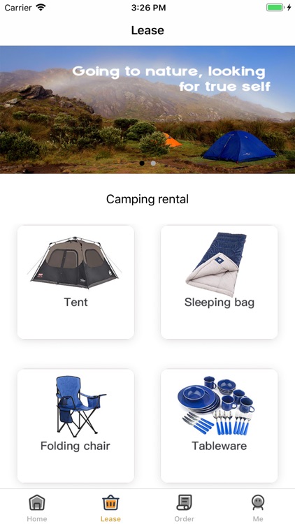 Park camping