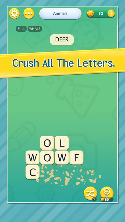 Crush Letters - Word Search