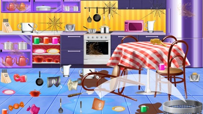 Princess House Cleaning Game screenshot 2