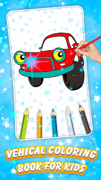 Vehicle Coloring for Child