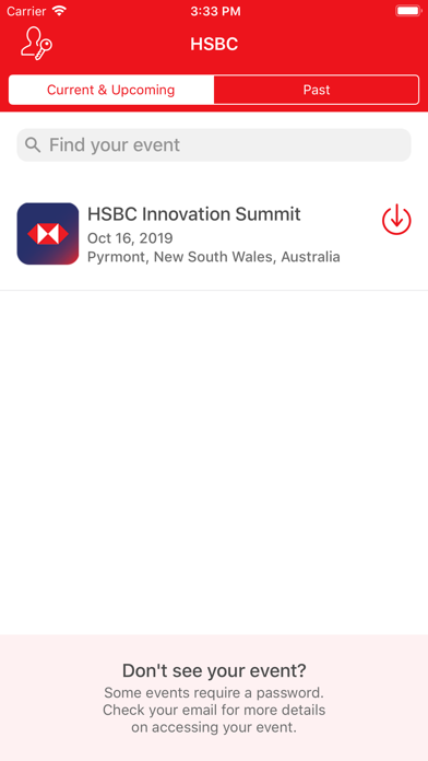 How to cancel & delete HSBC Innovation Summit from iphone & ipad 1