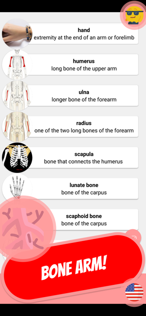 ANATOMY & SKELETON Quiz(圖8)-速報App