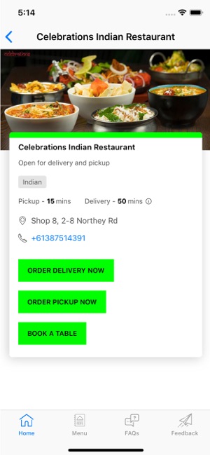 Celebrations Indian Restaurant(圖3)-速報App