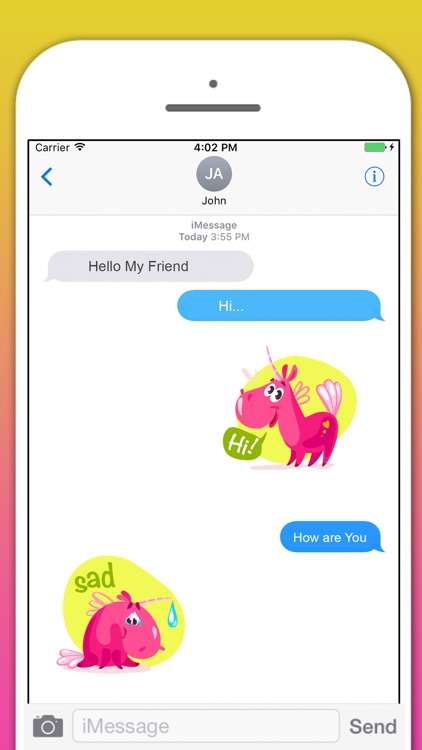 Unicorn Amazing  Stickers screenshot-4