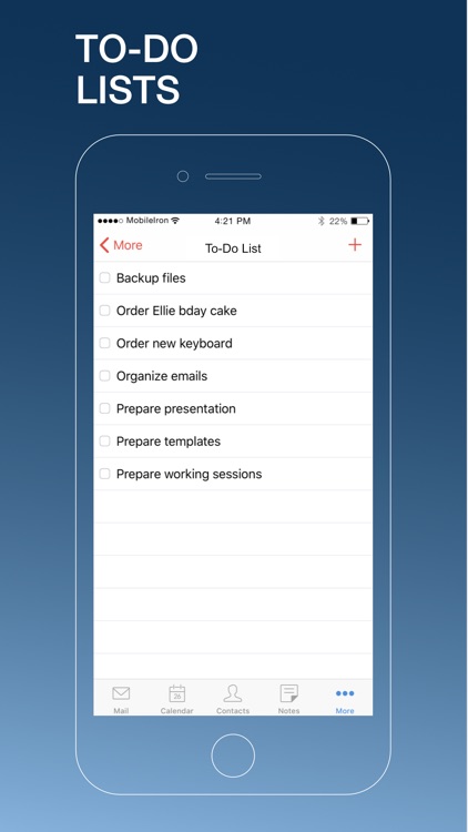 MobileIron Email+ screenshot-4