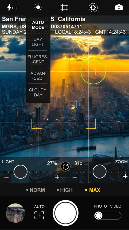 BINOCULARS  35X GPS STAMP