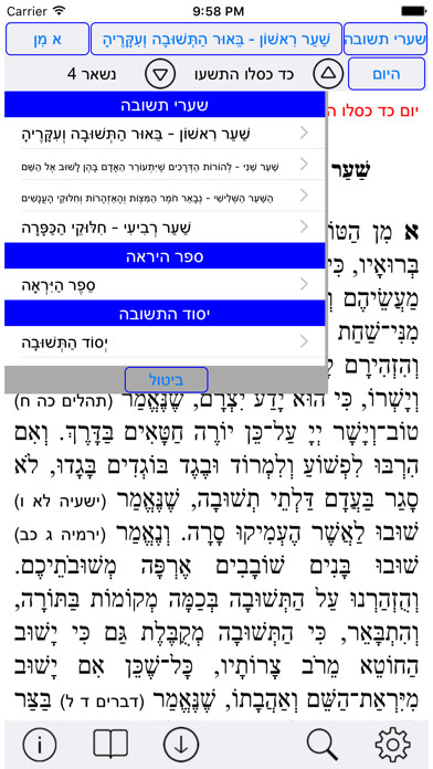 Esh Shaare Teshuva אש שערי תשובה Screenshot 2