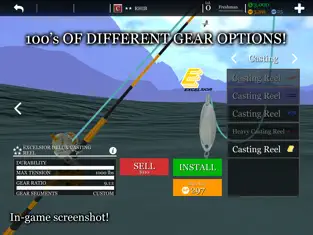Immagine 9 Fishing Simulator & Boat Game iphone