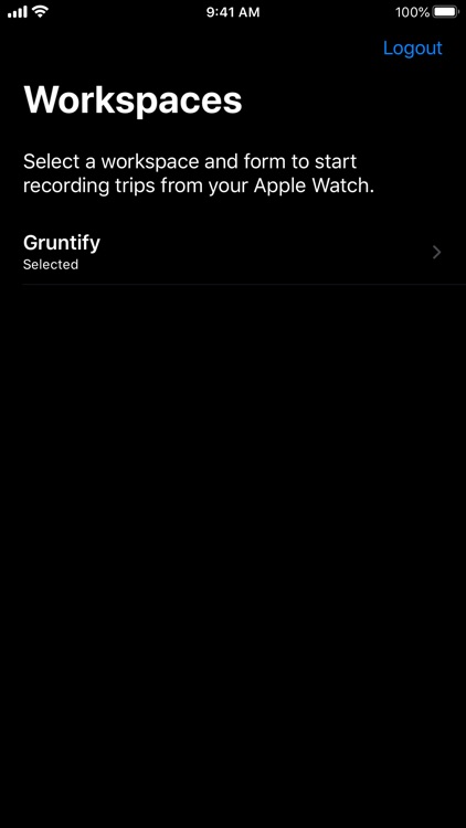 Gruntify Trips: GPS Tracking