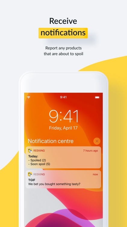 Reeking: products expiry date