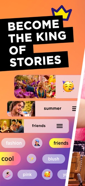 King of Stories: story editor