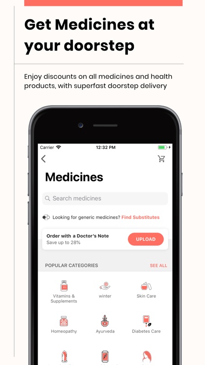 1mg - Health & Wellness App