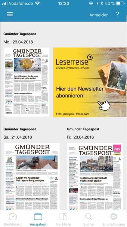 SchwäPo und Tagespost E-Paper