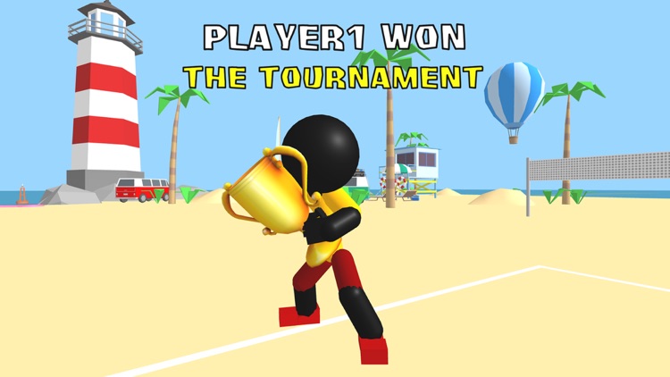 Stickman Beach Volleyball screenshot-3