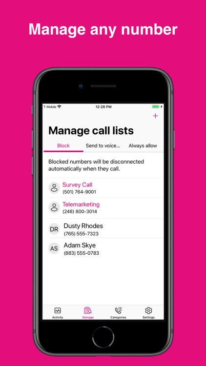 T-Mobile Name ID screenshot-3