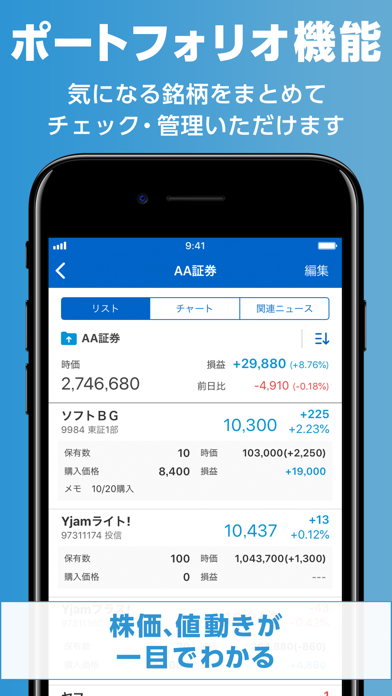 Yahoo!ファイナンス screenshot1
