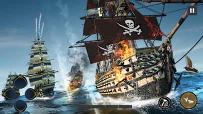Pirates Ship Battle Simulator screenshot 2