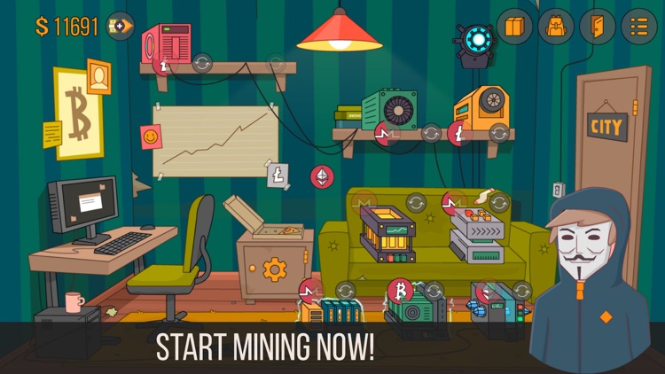 Miner Tycoon Bitcoin Simulator screenshot-0