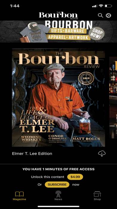 The Bourbon Review review screenshots