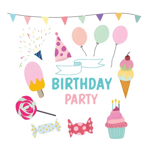 Cute Birthday Stickers