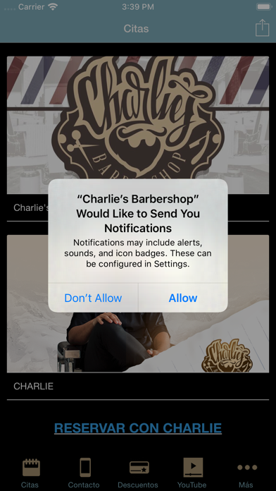 Charlie’s Barbershop screenshot 2