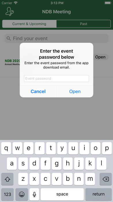 How to cancel & delete NDB Annual Meeting from iphone & ipad 2